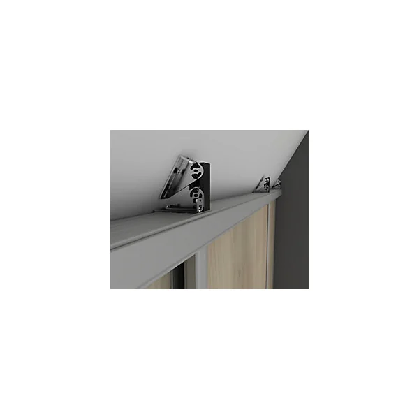 Support d'angle pour porte de placard GoodHome arius vendu par 2