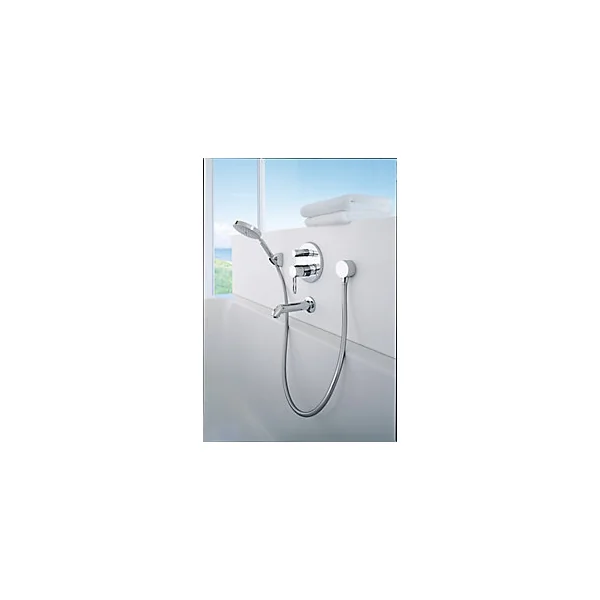 Support de douchette mural chromé Hansgrohe Porter'C