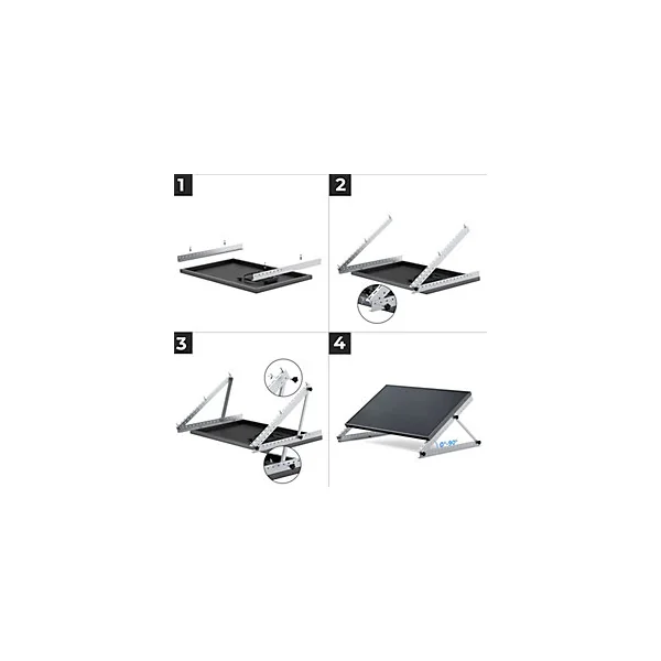 Support de montage inclinable 28° pour panneau solaire rigide 100 W EcoFlow