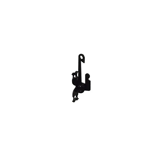 Support de poignée pour espagnolettes acier noir Afbat