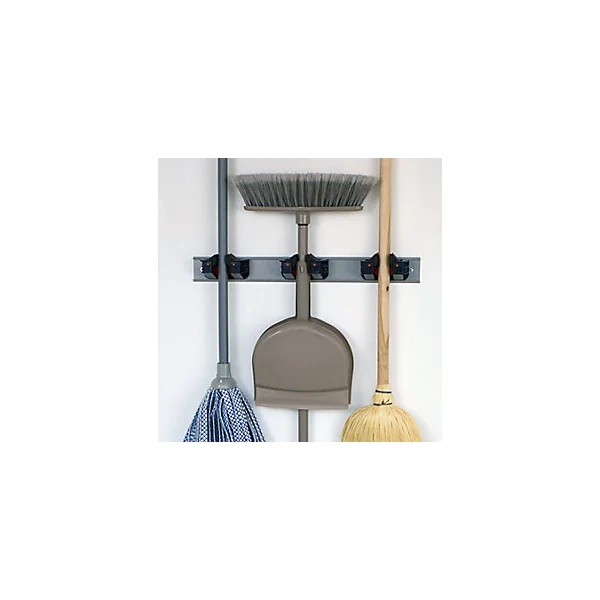 Support de rangement accro-range L. 50,5 cm, gris foncé