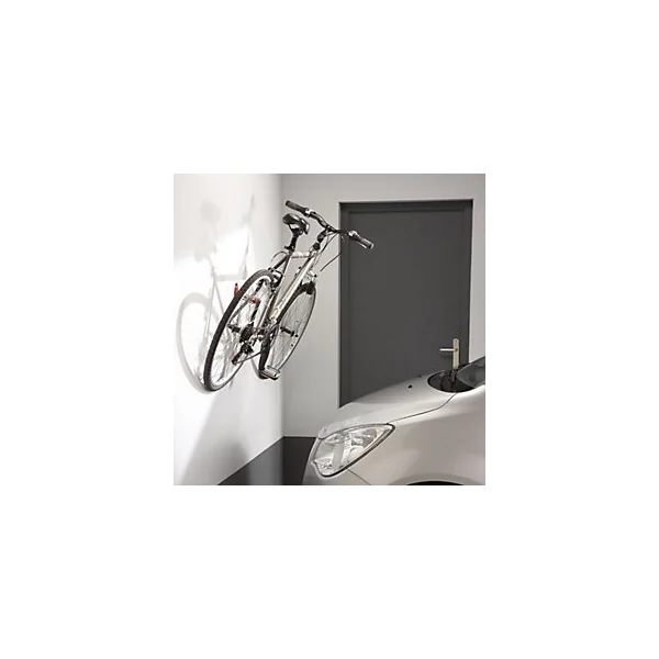 Support de rangement à vélo Mottez L. 8 cm x P. 13,8 cm fixation par la pédale