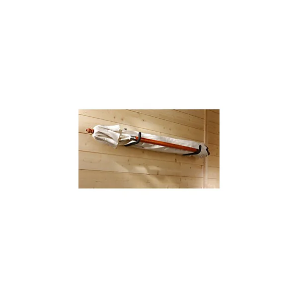 Support de rangement équerre double gainé Mottez L. 40 cm acier