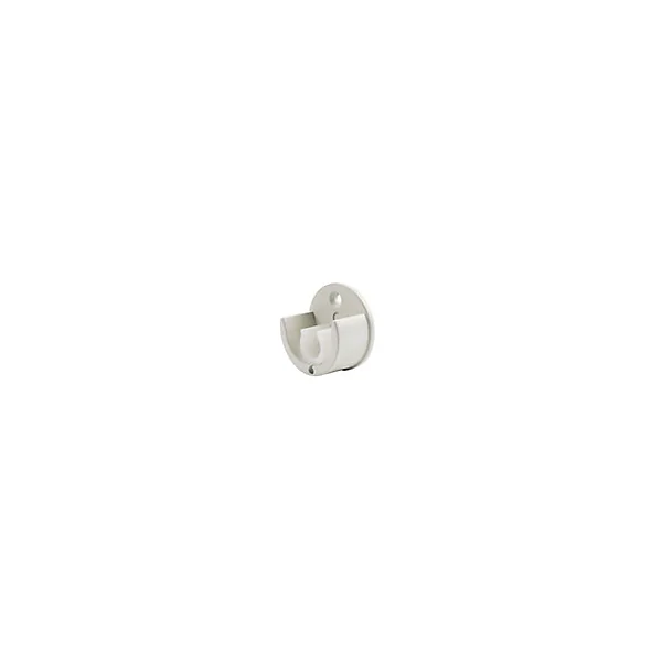 Support encastré pour barre à rideau GoodHome 19 mm Anafi blanc