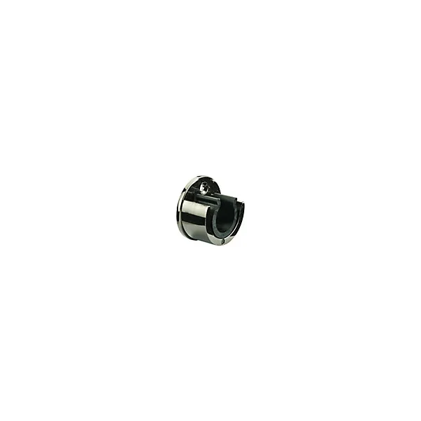 Support encastré pour barre à rideau GoodHome 28 mm Kimlos noir