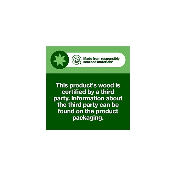 Support encastré pour barre à rideau GoodHome 28 mm Symi naturel