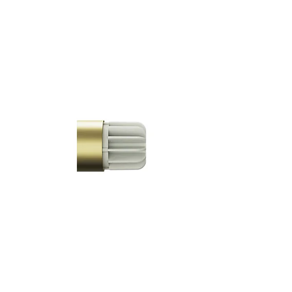 Support extensible coudé tringle à rideau Elasa métal doré Ø28mm GoodHome