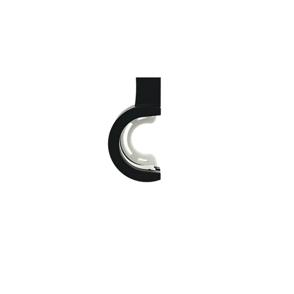 Support extensible sans perçage pour tringle à rideaux Axaros noir Ø19/28 cmL.17 x l.3,5 x H.14,5 cm GoodHome