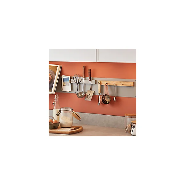 Support magnétique GoodHome Pecel l. 60 x H. 15 cm