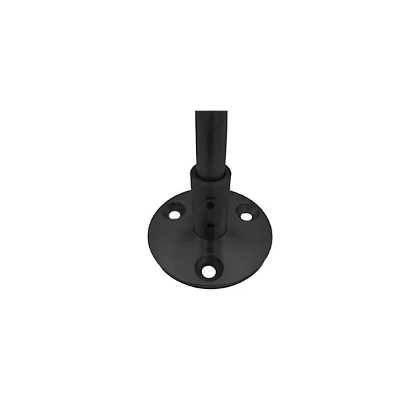Support mural de rampe d’escalier ajustable FORTIA acier noir