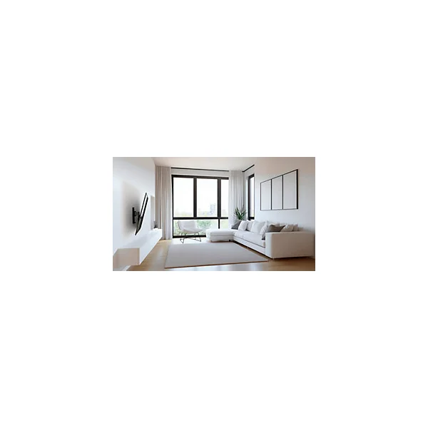 Support mural TV WAM 200TW1 inclinable et orientable 19''- 49'' Erard