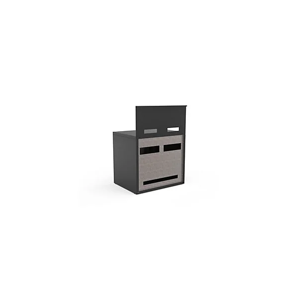 Support plancha en acier noir pour cuisine extérieure Forge Adour