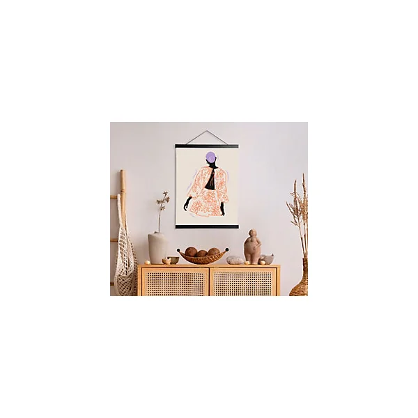 Support pour affiche suspendue l.60 cm Ariane