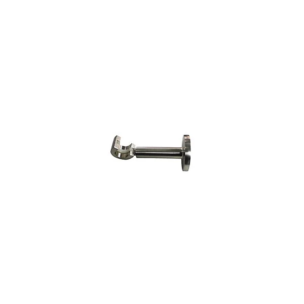 Support pour barre à rideau extensible GoodHome chrome Ø16/19 cm