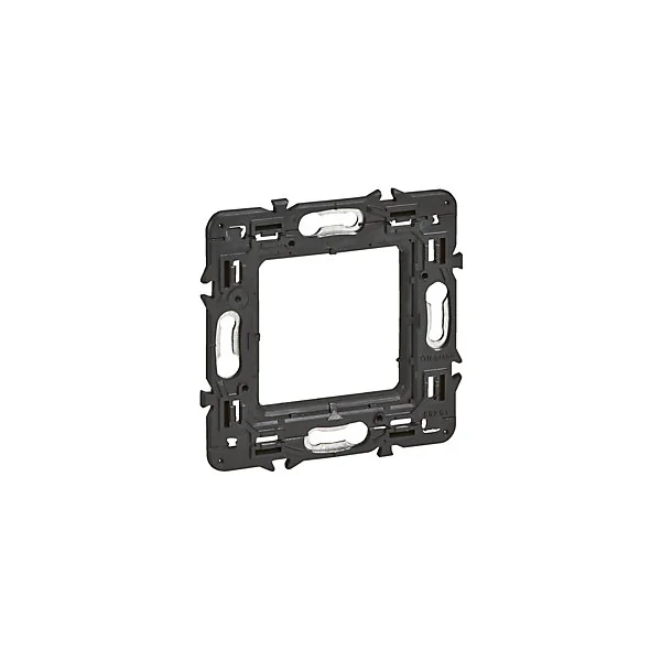 Support pour fixation à vis Legrand Mosaïc et Céliane 2 modules