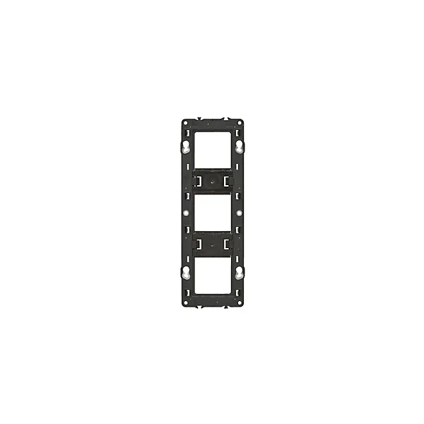 Support pour fixation à vis Legrand Mosaïc horizontal Céliane 3x2 modules