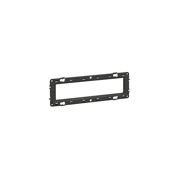 Support pour fixation à vis Legrand Mosaïc horizontal Céliane 3x2 modules
