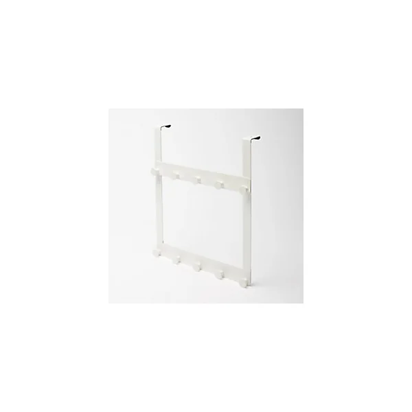 Support pour porte 2x5 têtes Koros blanc GoodHome