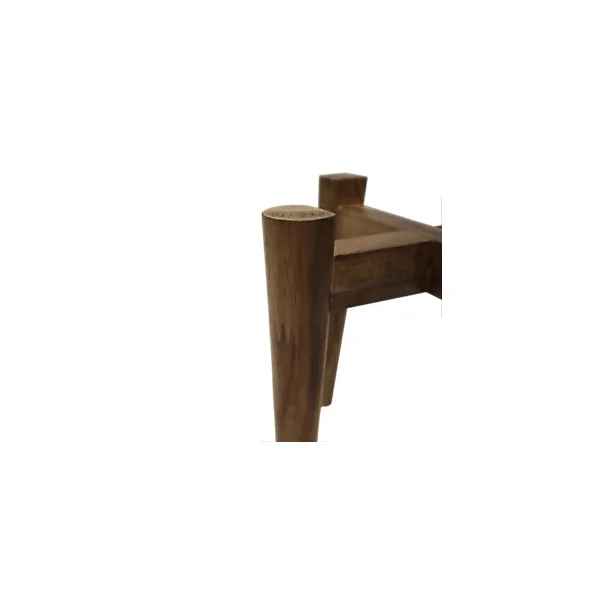 Support pour pot de fleurs en bois d'acacia Ø.13 x H.20 cm Verve