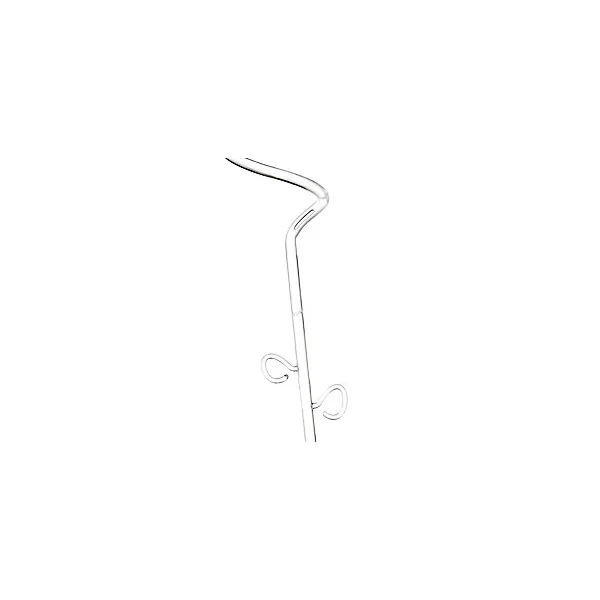 Support pour pot d'intérieur, torsadé, couleurs mélangées