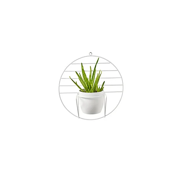Support pour pot GoodHome blanc Ø40 cm