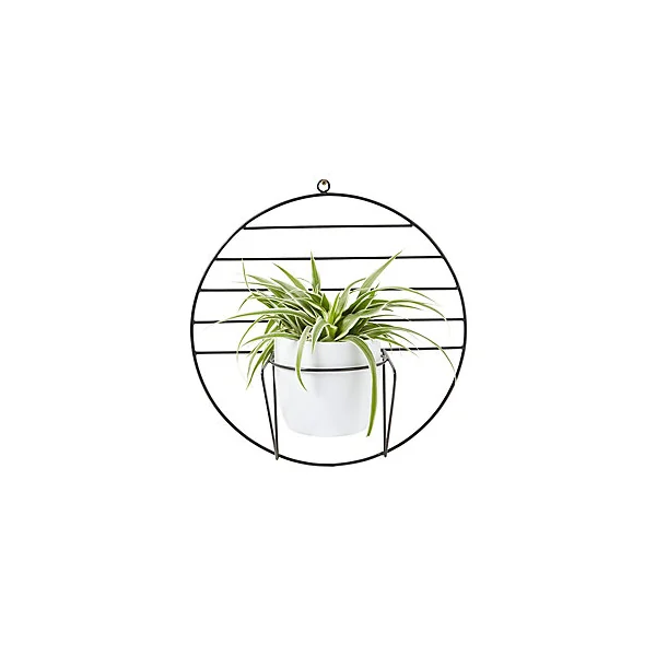 Support pour pot GoodHome noir Ø40 cm