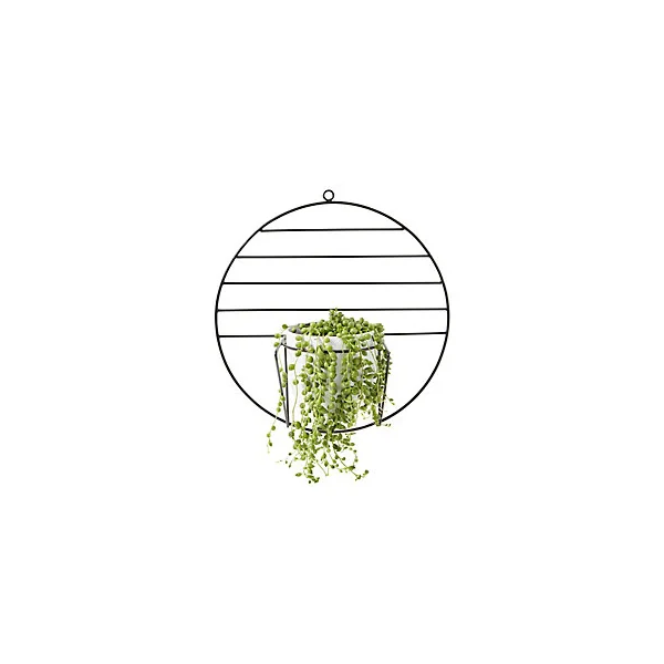 Support pour pot GoodHome noir Ø40 cm