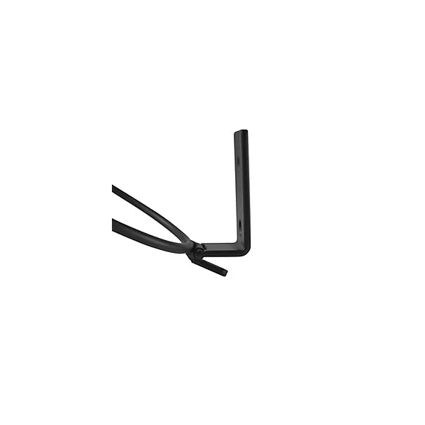 Support pour pot intérieur et extérieur Verve métal noir x2