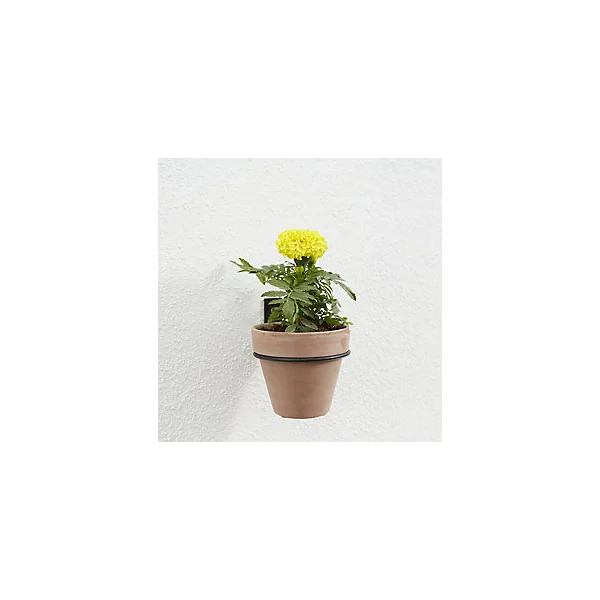 Support pour pot intérieur et extérieur Verve métal noir x2
