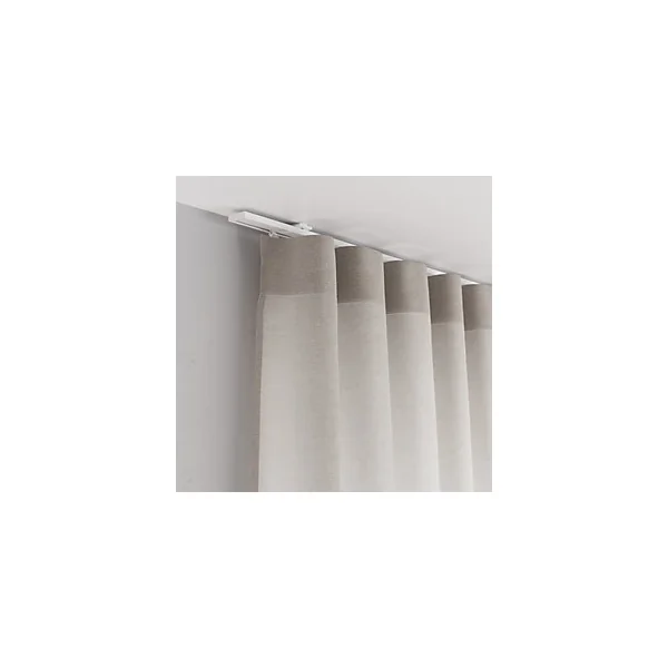 Support pour rail simple Thira blanc GoodHome