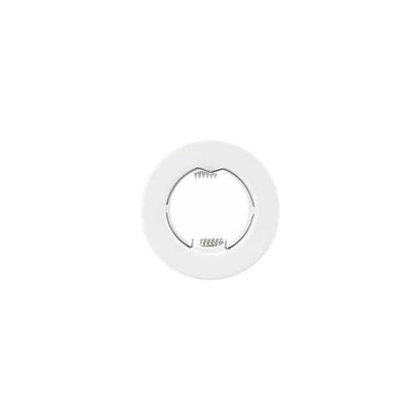 Support rond pour spot encastrable LED Colours métal blanc Ø8,3 cm