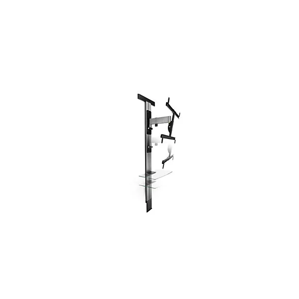 Support TV inclinable et orientable Erard Exostand 600 pour écran 50" à 85"
