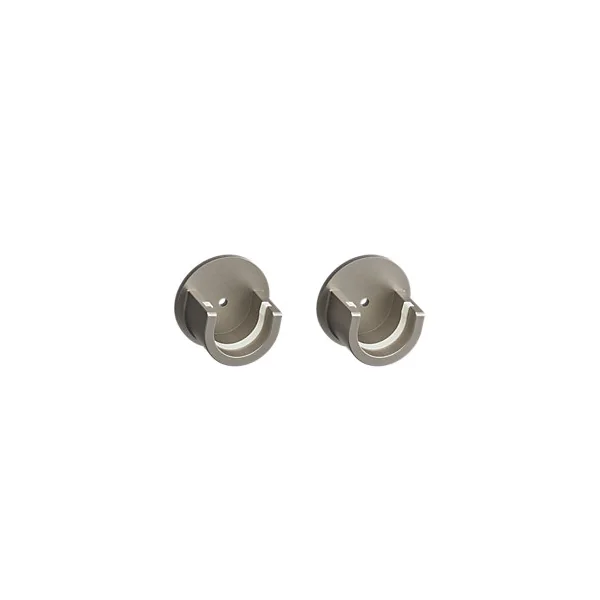 Support universel encastré pour barre à rideau Athens GoodHome gris