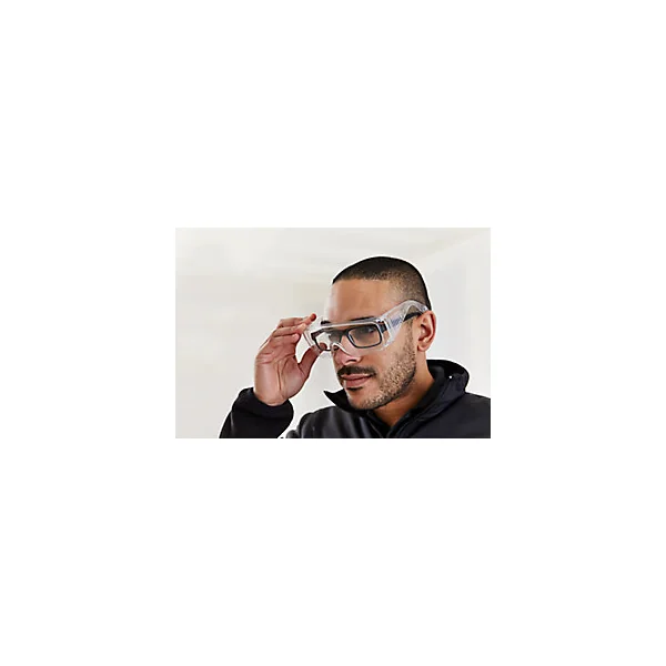Surlunettes de protection avec verre panoramique en polycarbonate