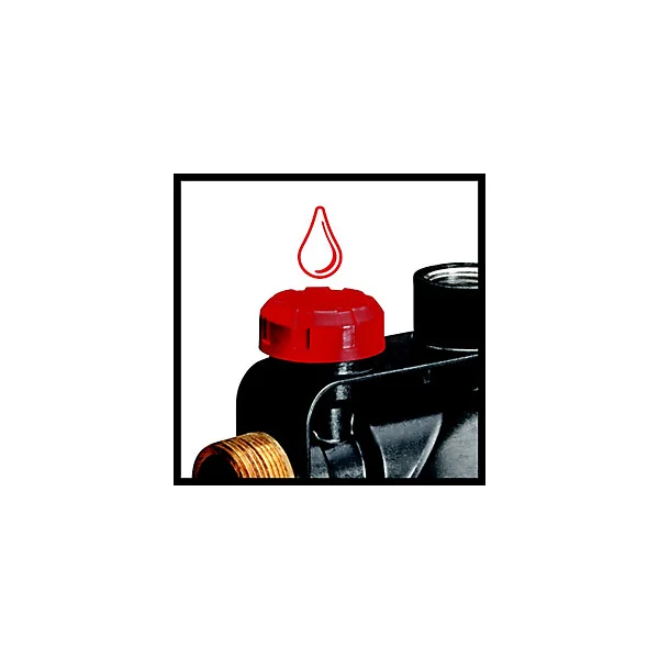 Surpresseur Einhell GC-WW 1045 N en acier avec un réservoir20L