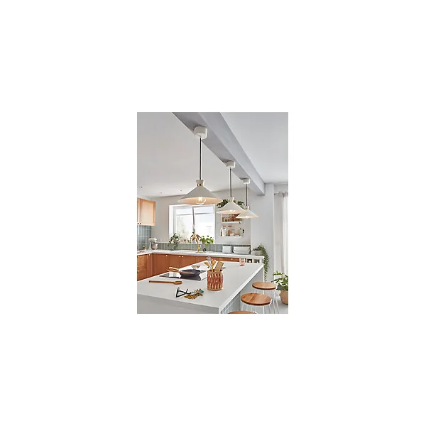 Suspension Apennin 35cm E27 IP20 crème