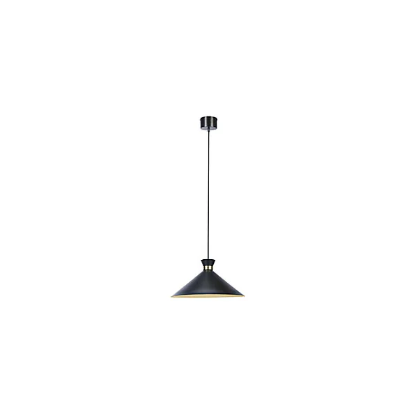Suspension Apennin 35cm E27 IP20 noir