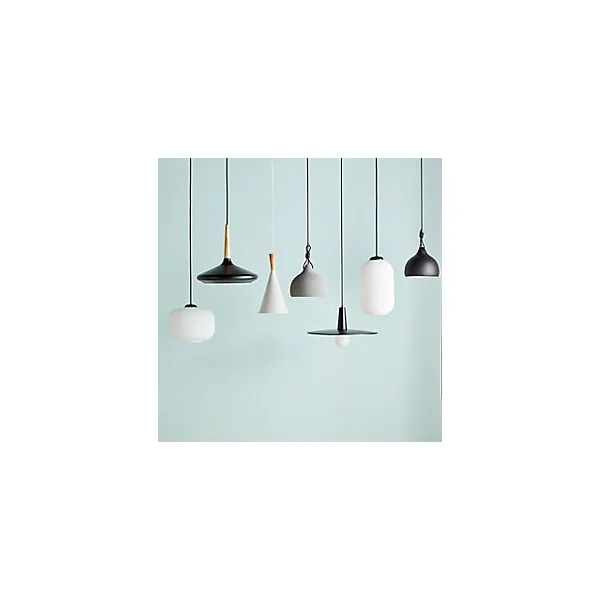 Suspension Arraqis E27 IP20 blanc 19cm
