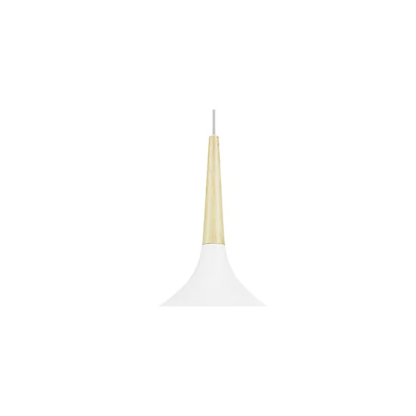 Suspension Arraqis E27 IP20 blanc 38cm