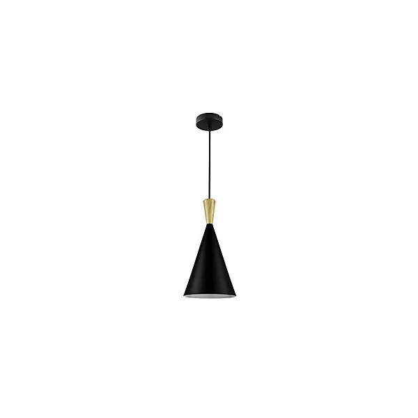 Suspension Arraqis E27 IP20 noir 19cm