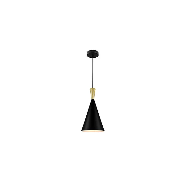 Suspension Arraqis E27 IP20 noir 19cm