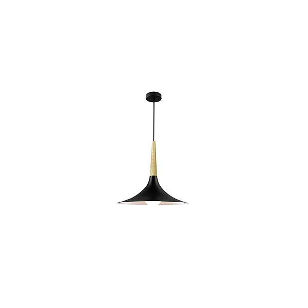 Suspension Arraqis E27 IP20 noir 38cm