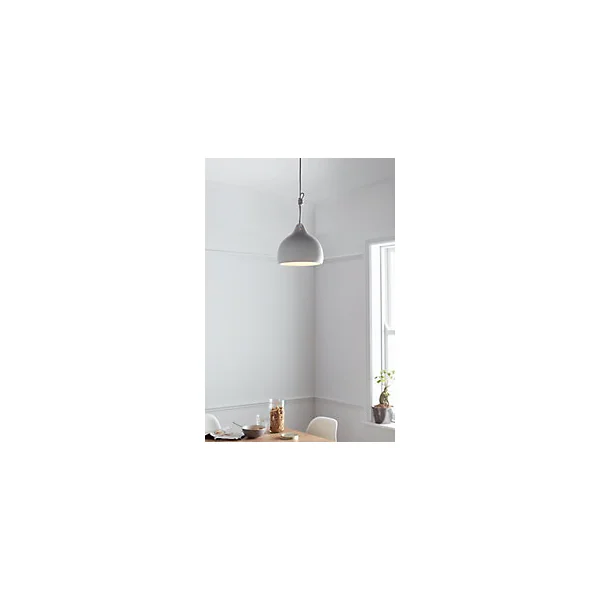 Suspension Aulavik GoodHome E27 blanc