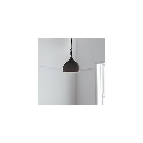 Suspension Aulavik GoodHome E27 gris