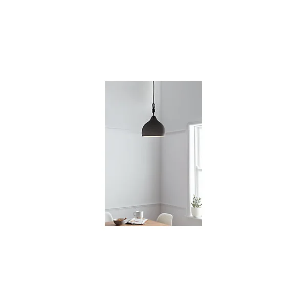 Suspension Aulavik GoodHome E27 gris