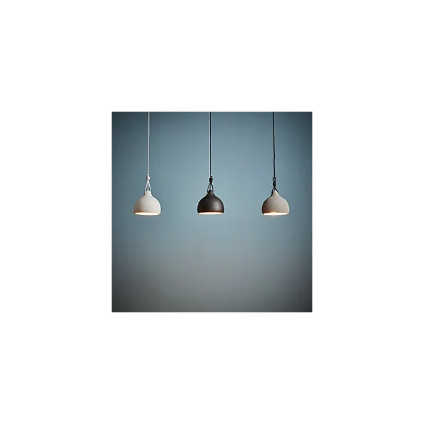 Suspension Aulavik GoodHome E27 gris