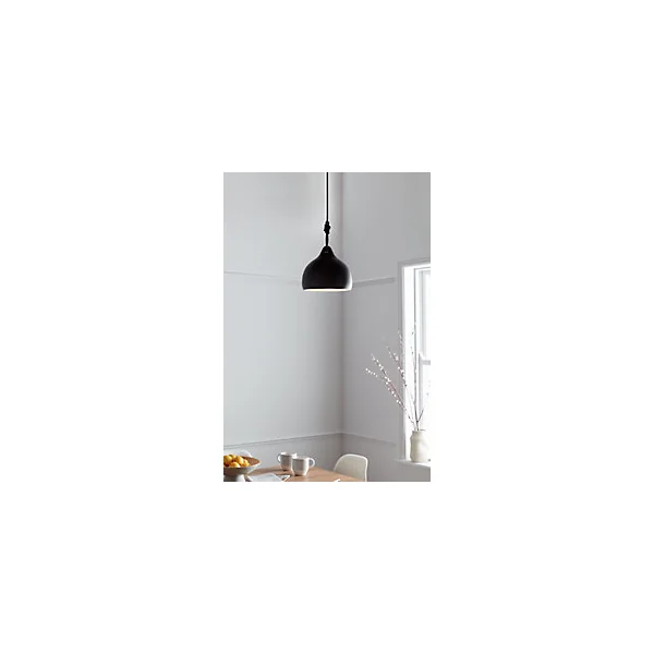 Suspension Aulavik GoodHome E27 noir
