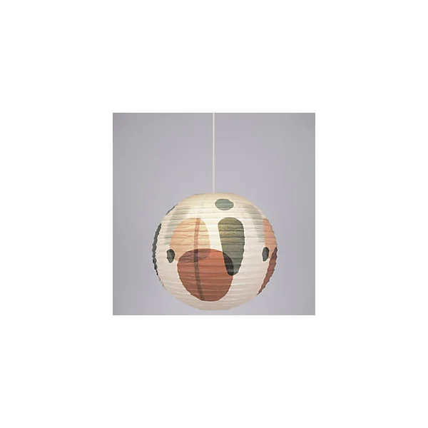 Suspension Ball Imprimé E27 60W IP20 Corep multicolore ⌀.40 x H.40 cm