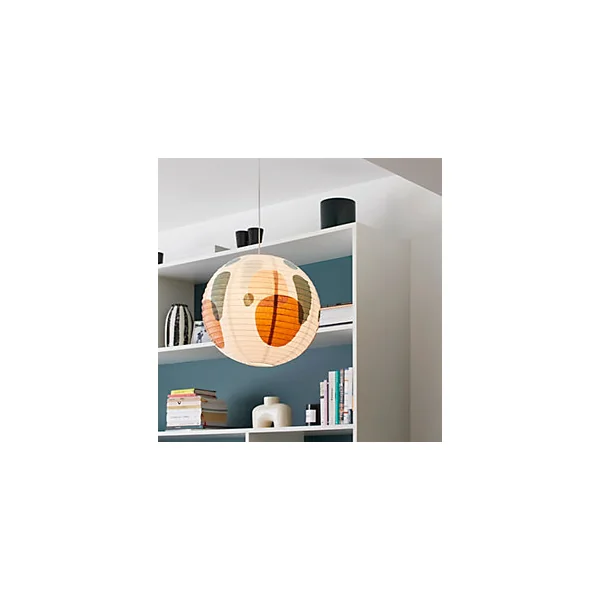 Suspension Ball Imprimé E27 60W IP20 Corep multicolore ⌀.40 x H.40 cm