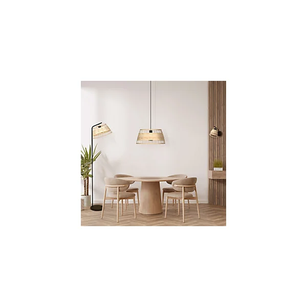 Suspension Bambou Umston Dunalux IP20 E27 40W Ø25 x H.110cm